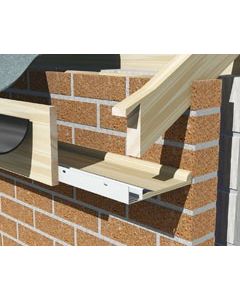 Manthorpe White Soffitt Vent 2.44mtr G800