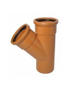 Drainage Branches Double Socket 45 deg