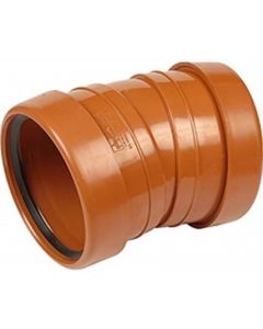 Drainage Double Socket 15 Deg Bend