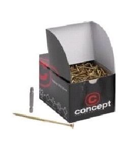 M4 x 25 KTX Gold Wood Screws
