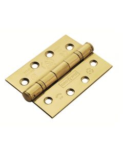 Carlise Brass Ball Bearing Hinges Polished Brass 4"