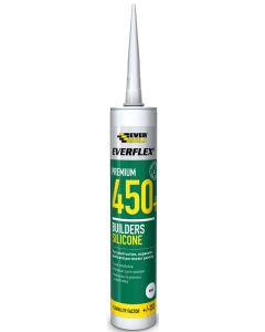 Everbuild 450 Neutral Cure Clear Silicone Sealant