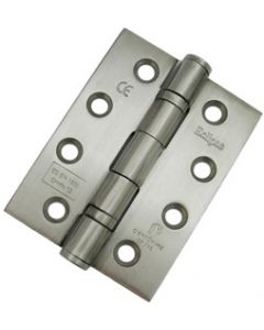 Satin Stainless Steel 102mm x 76mm  Ball Bearing Hinges