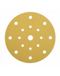 125mm 17H 120 grit Sanding Disc Gold