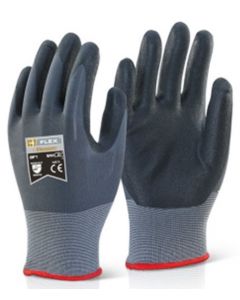 Large Nitrile PU Mix Coated Gloves