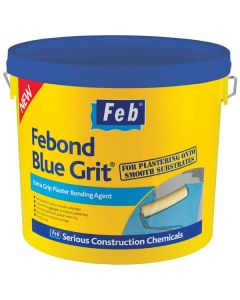 Febond Blue Grit Plaster Bonding Agent - 10L