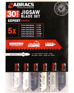 30 Piece Jigsaw Blade Mixed Pack