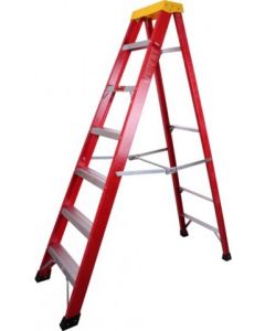 6 Tread Step Ladder & Tray LFD180